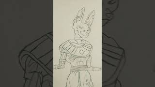 Lord beerus drawing ❤️😃✨ [upl. by Oslec]