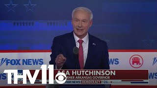 Hutchinson goes after Trump in GOP debate [upl. by Harrell]