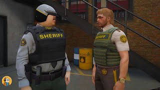 Sheriff Francis Meets Sheriff Bones  NoPixel 40 [upl. by Ssecnirp1]