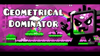 Geometrical Dominator Challenge  Geometry Dash Dominator lev 19  LevelUpHamza [upl. by Redmer]