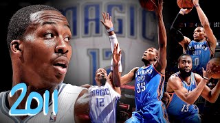 PRIME Dwight Howard Posts 40 Pts 15 Reb 6 Blk vs Thunder BIG 3 Rare Full Highlights [upl. by Suellen]