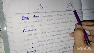 Lec24 Affine and Euclidean Geometry Topic Thales theorembsmathematics [upl. by Elaine]