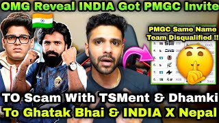 Caster On Scam With TSMent amp Warning Ghatak Bhai 😮INDIA GOT PMGC Invite 🇮🇳INDIA X Nepal Official 🏆 [upl. by Ettari58]