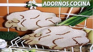 Adornos Cocina  Tejidos a crochet [upl. by Spieler]