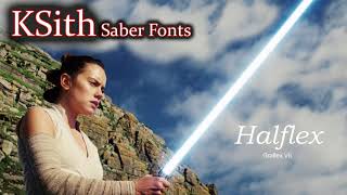 Halflex  Custom Saber Sound Font Graflex VIII [upl. by Lawford561]