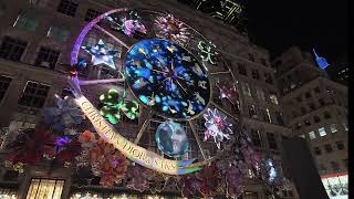 Amazing Holiday Christmas Light Show 2023  Saks Fifth Avenue NYC [upl. by Astra694]