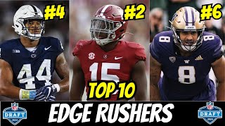 THESE are the TOP 10 EDGE Rushers in the 2024 NFL Draft [upl. by Aitropal]