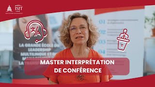 Découvrez le Master Interprétation de Conférence [upl. by Asyle562]