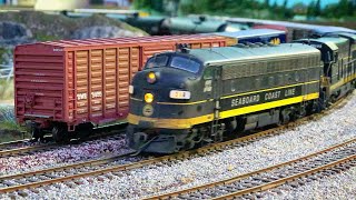 Beautiful Model Railroad HO Scale Gauge Train Layout [upl. by Remos936]