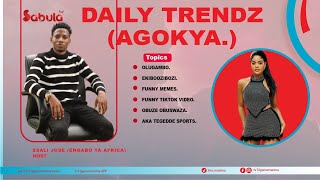 DAILY TRENDS NE SSALI JOSE ENGABO YA AFRICA KU TMC SABULA KATI [upl. by Bathulda]