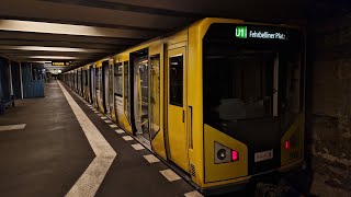 Mitfahrt in der kompletten U1 von Warschauer Straße bis Uhlandstraße im HK00 10012 [upl. by Car]