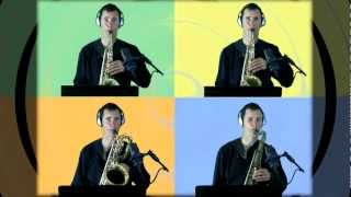 Let My People Go — sax quartet [upl. by Aicileb]