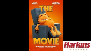 Opening to The Garfield Movie at Harkins Theaters 51924 [upl. by Enimsay]