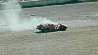 Maynard Troyer flips at the Daytona 500 1971 Official [upl. by Bronder]