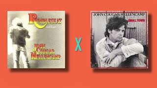 John Cougar Mellencamp quotRumbleseatquot X John Cougar Mellencamp quotSmall Townquot 80s Mashup [upl. by Luckett660]