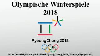 Olympische Winterspiele 2018 [upl. by Ainna]