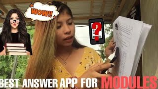 BEST ANSWER APP FOR MODULES  Nica Manguba [upl. by Neeka345]