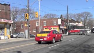 Toronto Streetcars TTC CLRV Streetcars on Kingston Road Toronto Transit Commission [upl. by Polky]