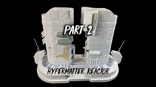 Hypermatter Reactor Tutorial Part 2 Starting to add greeblies and exterior details [upl. by Ardekan]