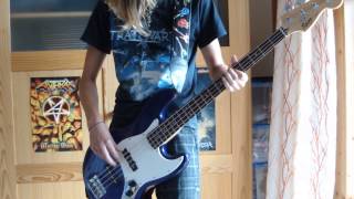 Iron Maiden  Phantom of the Opera Bass Cover [upl. by Maximilian]