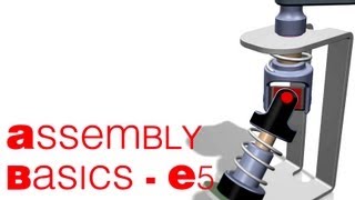 E5 CREO Parametric 20 Assembly Basics 1 [upl. by Tlaw878]