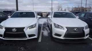 2014 Lexus LS 460 differences between models LS460 F Sport see the differences [upl. by Kareem393]