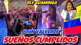 JOHN VALVERDE Y ELY GUAMINGA SUEÑOS CUMPLIDOS [upl. by Yirinec]