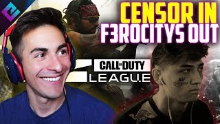 FaZe Censor IN CoD League But Racist Clips Keep Ferocitys Out [upl. by Cogan968]