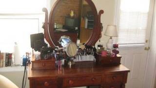 Makeup Vanity Collection and Organization [upl. by Nilatak]