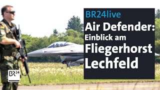 BR24live NATOManöver quotAir Defender 23quot – Luftübung über Schwaben  BR24 [upl. by Anitsyrk56]