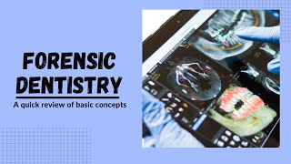 Forensic Dentistry  Forensic Odontology [upl. by Tait]