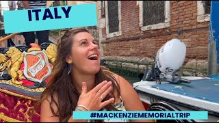 Mackenzie Memorial Trip  Italy [upl. by Atiluj]