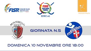 Serie A1  G5  Tierre Chimica Montebello H x TR Azzurra Novara [upl. by Enneles]