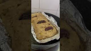 no oven baked banana cake shortsvideo food foodclips trending baking trending banana [upl. by Atiner]