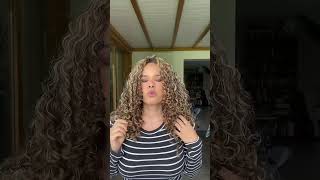 Curl refreshing unpopularopinion curlies waterhair mousse journey y [upl. by Obed421]