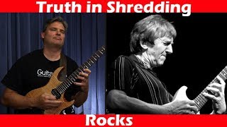 Allan Holdsworth Rocks solo from Truth in Shredding [upl. by Aisined428]