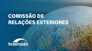 Ao vivo Comissão de Relações Exteriores vota acordos internacionais – 14923 [upl. by Chloe]