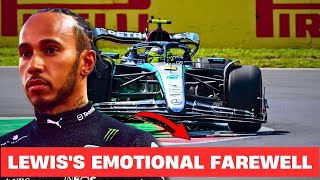 Lewis Hamiltons EMOTIONAL Farewell To Mercedes Amidst His Ferrari Move [upl. by Stearn238]