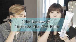 Trial Review of innisfree Bija Cica Balm [upl. by Beaufert]