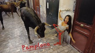 Pamplona y su feria de los toros  San fermin🐂🟥 [upl. by Nahte646]