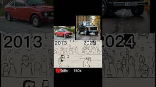 Which on 😂 old car vs new car shortvideo [upl. by Anailuig]