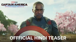 Captain America Brave New World  Official Hindi Teaser  In Cinemas February 14 2025 [upl. by Franciscka]