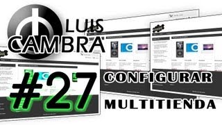 Curso Prestashop 27  Configurar tiendas Multitienda [upl. by Weide263]