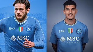 Nuova maglia NAPOLI con lo SCUDETTO la presentazione [upl. by Rebekkah726]