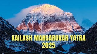 Kailash Mansarovar Yatra in 2025  A Brief Itinerary Explanation Registration Costs Dates [upl. by Xet532]