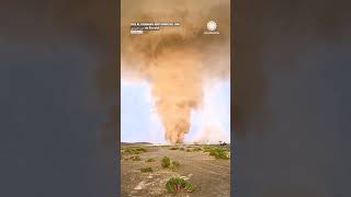 Huge Landspouts Tornadoes in the United Arab Emirates UAE [upl. by Bertilla]