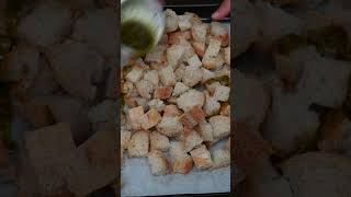 Homemade Croutons [upl. by Lede22]