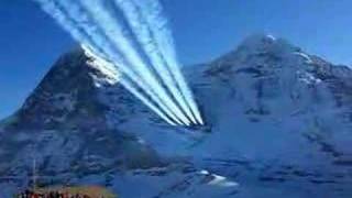 Patrouille Suisse at Lauberhornrennen [upl. by Macilroy]