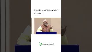 Funny programming Meme  Funny coding meme ft Modi Ji  Coding Chaska shorts [upl. by Nilved588]