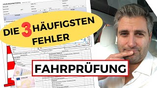 DIE 3 HÄUFIGSTEN FEHLER BEI DER PRAKTISCHEN FAHRPRÜFUNG UND WIE DU SIE VERMEIDEST [upl. by Etaner]